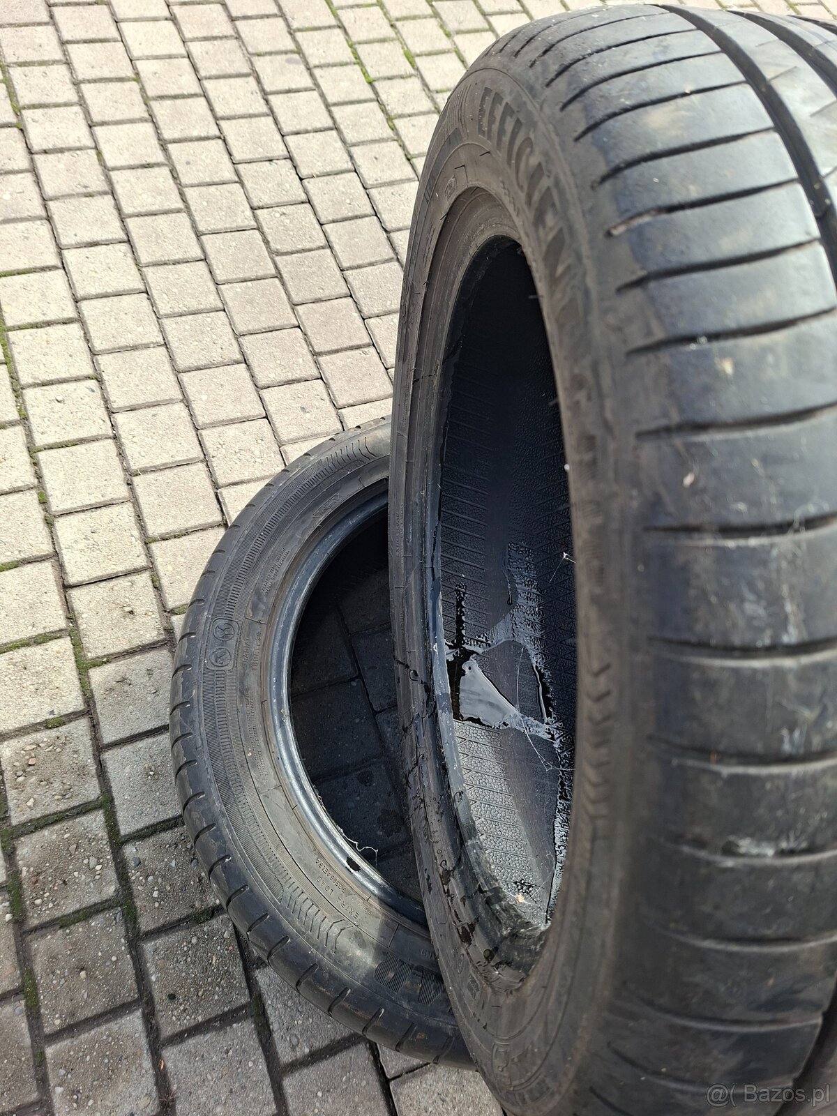 opony 225/50/ 17 r GOODYER ETFICLENT grip performacje bieżn - 2