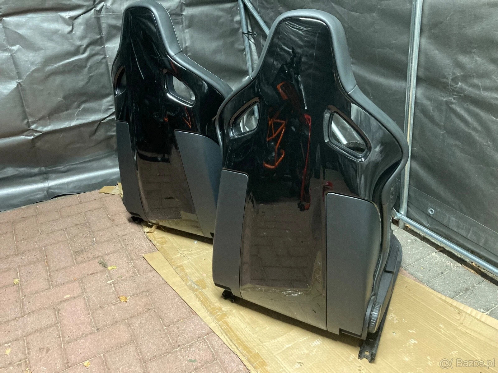 Audi RS3 Skórzane, podgrzewane fotele z uszami Caddy S3 Rs4 - 2