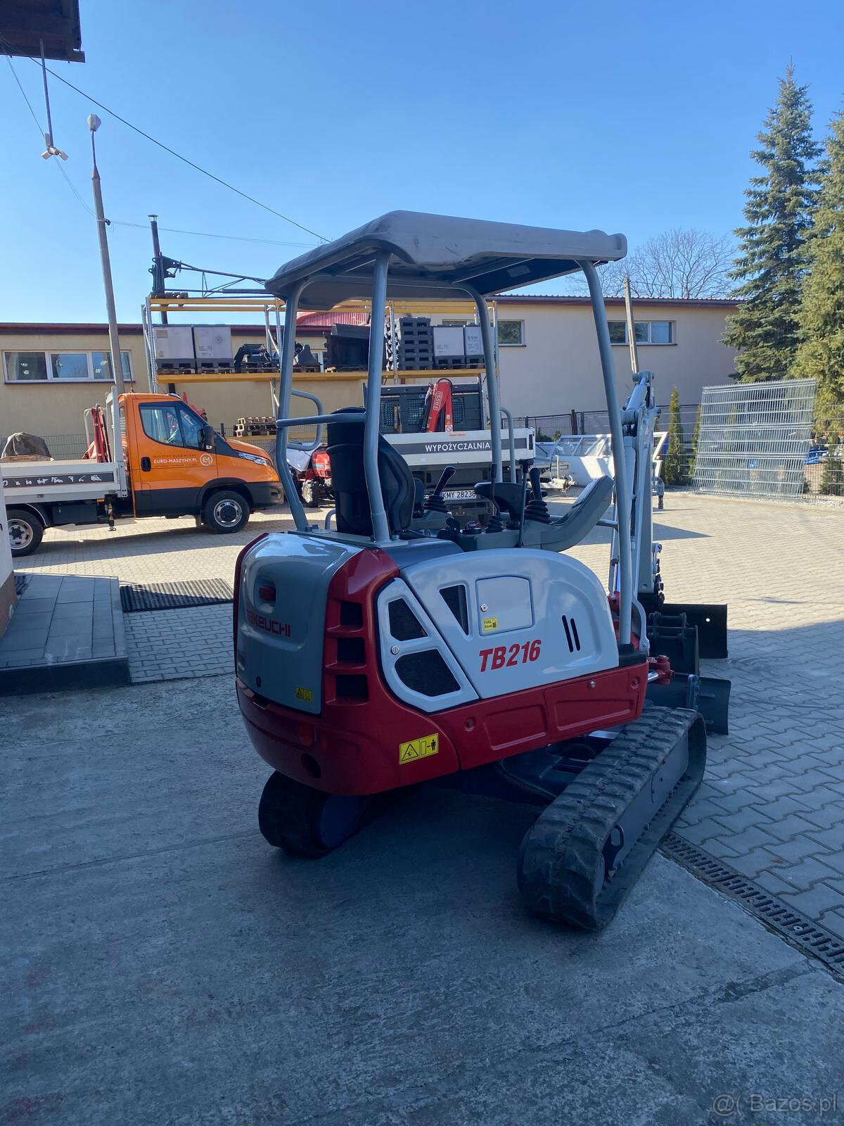 Takeuchi TB 216 otwarta kabina - jak nowa 2019 rok - 2