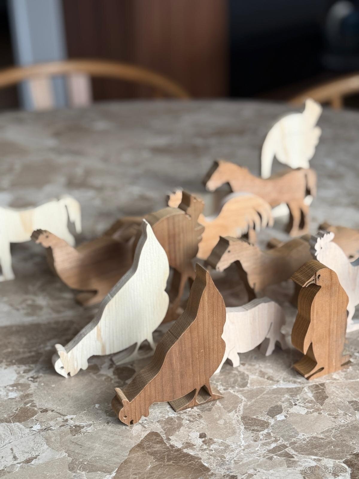 🪵 Sprzedam rzeźbione drewniane zwierzątka - 2