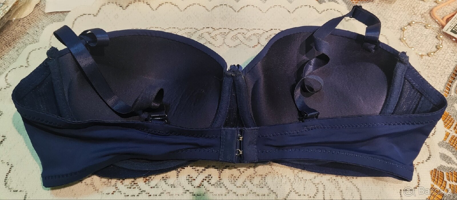 Biustonosz TEYI granatowy PUSH UP 85B - 2