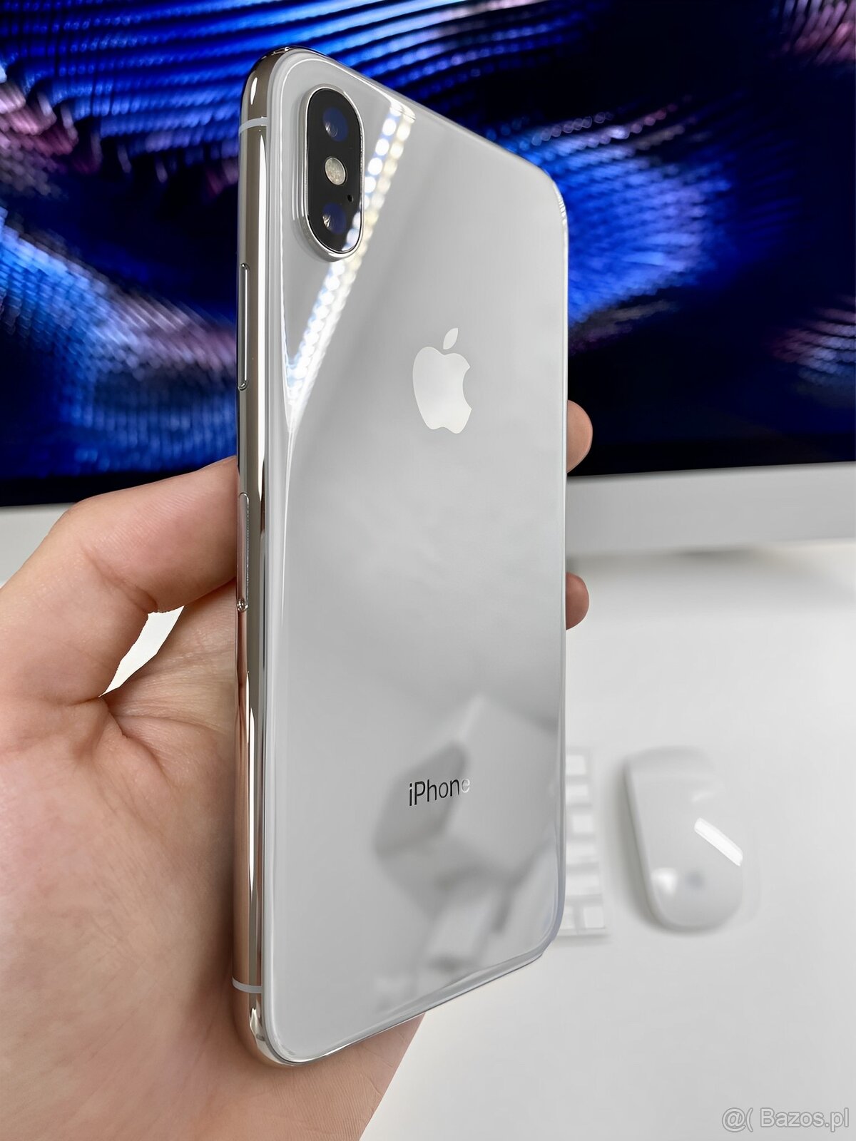 iPhone X Silver BATERIA 100% TOP - 2