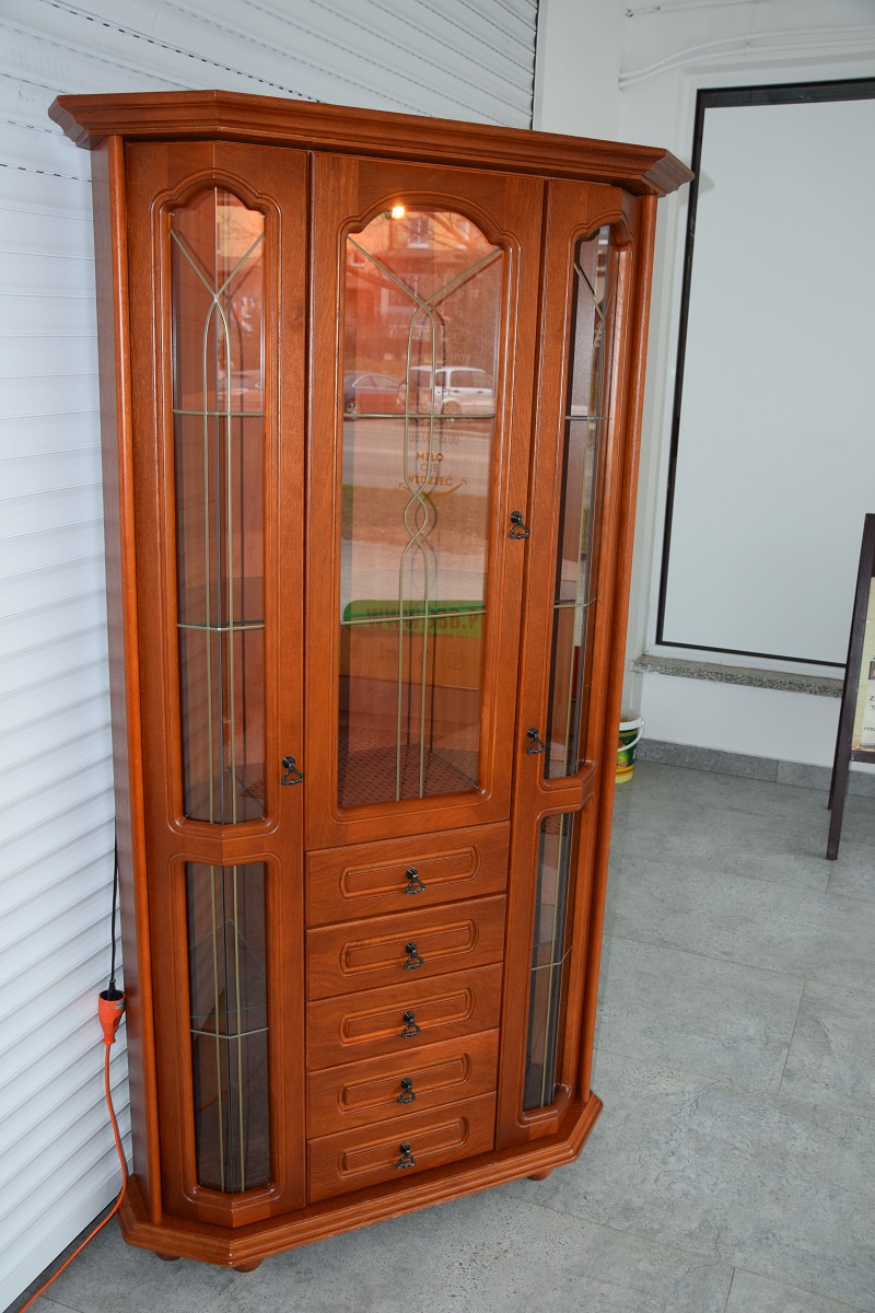 witryna narożna - super stan - 2