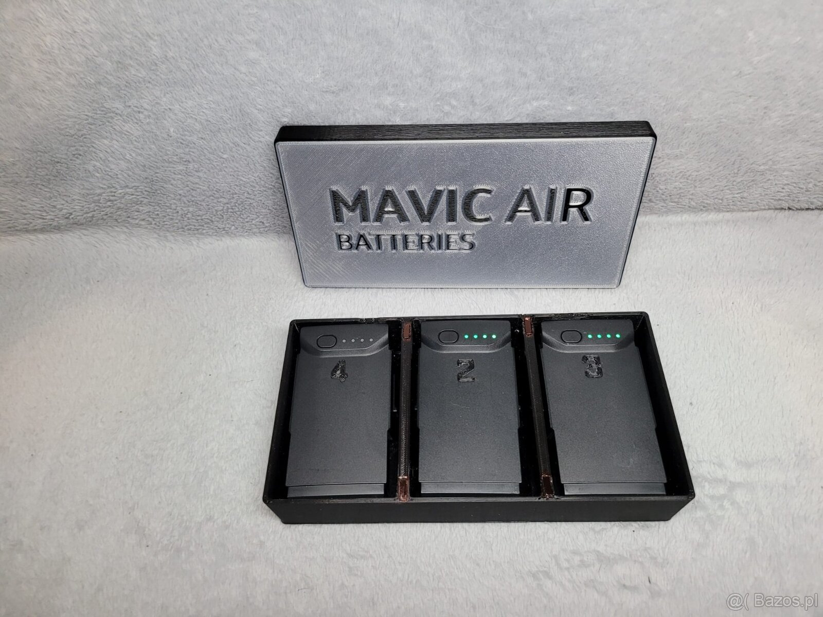 Organizer na baterie DJI Mavic Air – świeci w ciemności (pok - 2