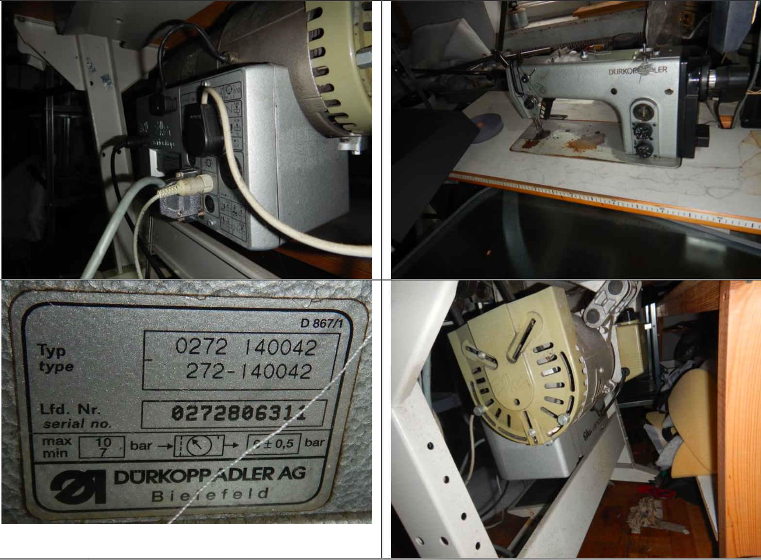 Syndyk sprzeda maszyny krawieckie. - 2