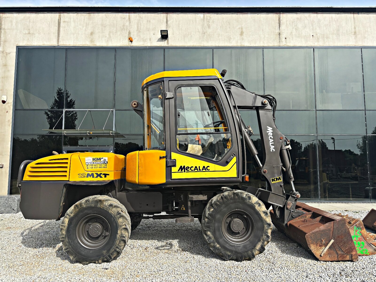 Mecalac 12 MXT KOPARKO-ŁADOWARKA 1999R | Mecalac 12 MX, Meca - 2