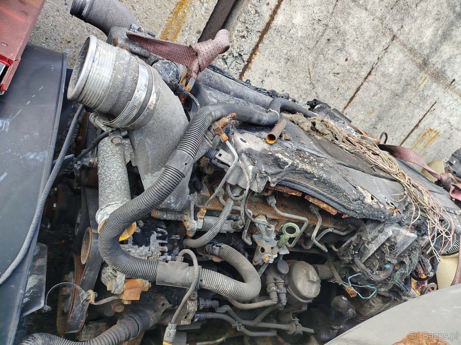 Silnik TGA Man 390 KM z osprzętem - 2