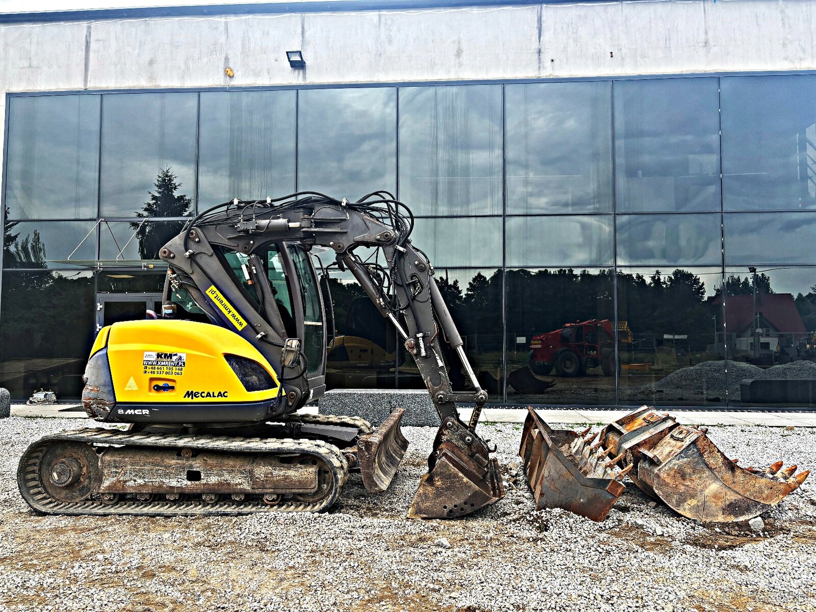 Mecalac 8 MCR MINI-KOPARKA 2010R | MECALAC 6 MCR, JCB 8065 8 - 2