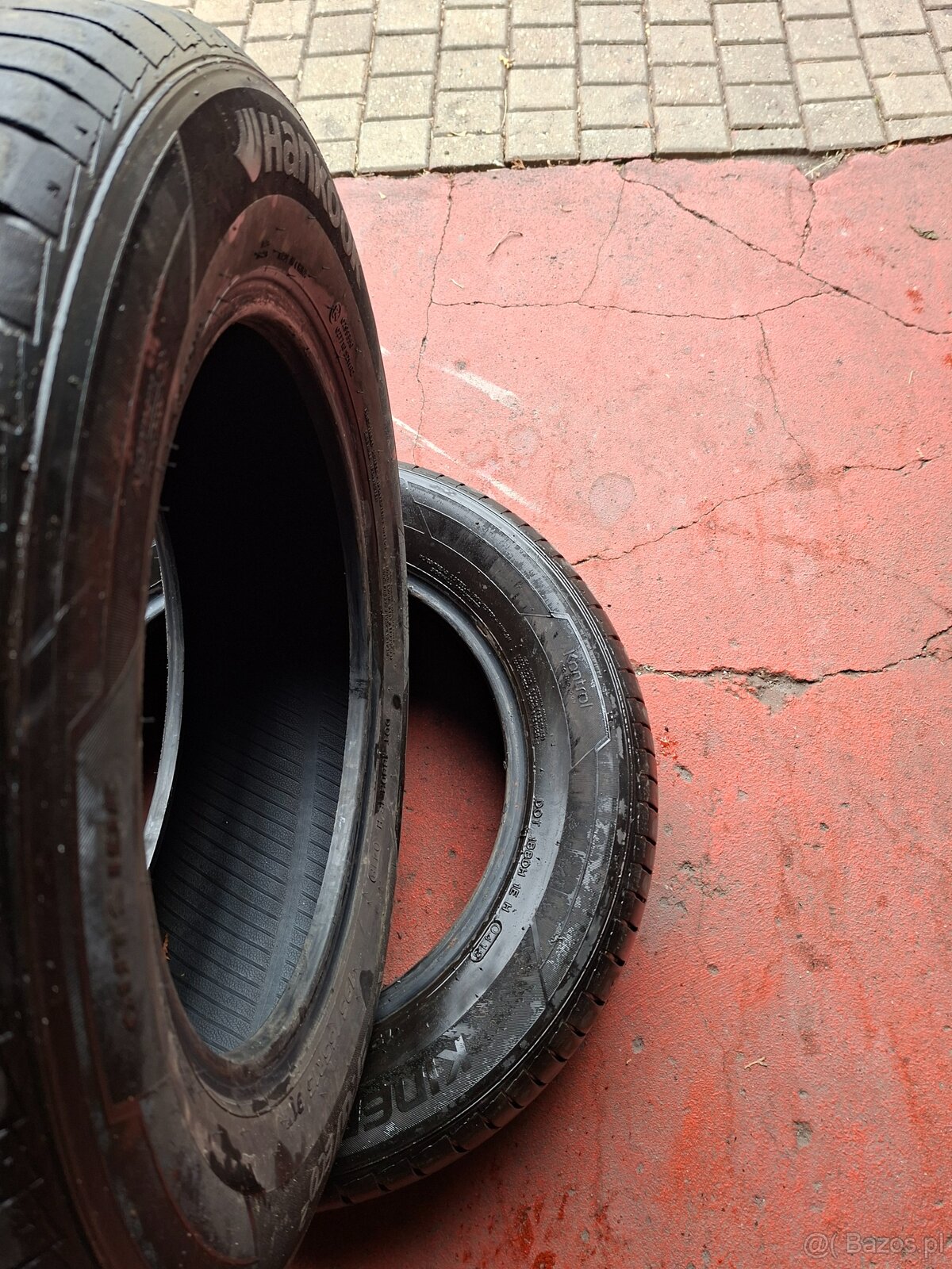 opony 195/65/15 r HANKOOK KINERCY ECO 2 91 t nie naprawiane - 2