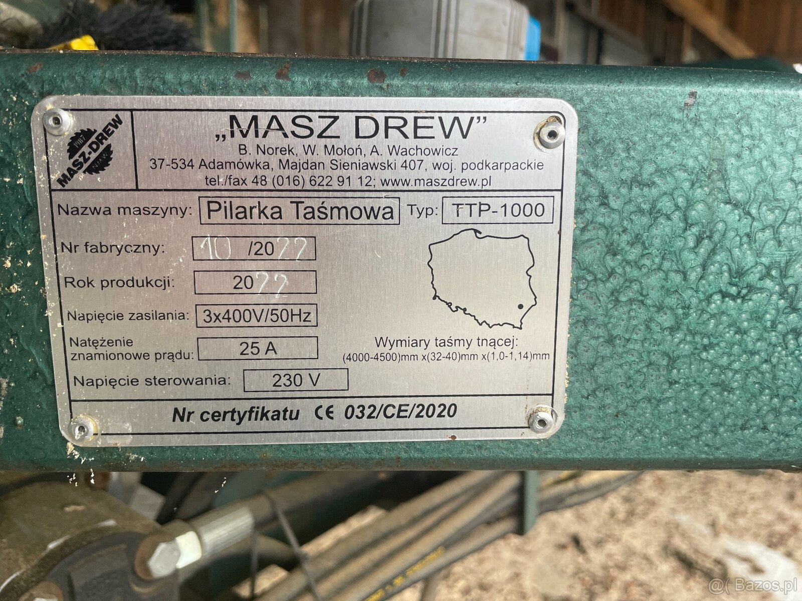 trak taśmowy przewoźny MASZ-DREW - 2