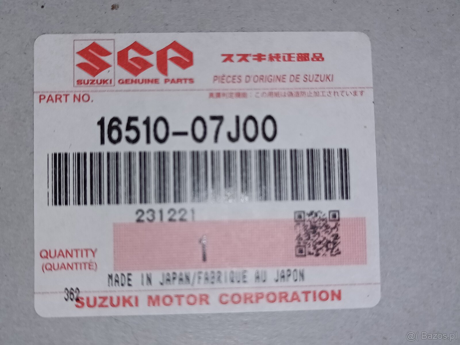 Filtr oleju SUZUKI - 2