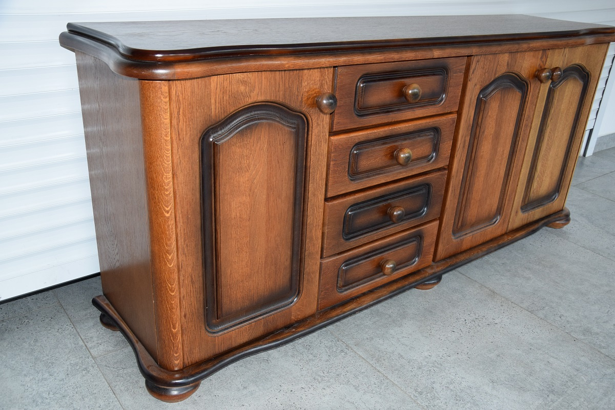 komoda dębowa - jak nowa - 2