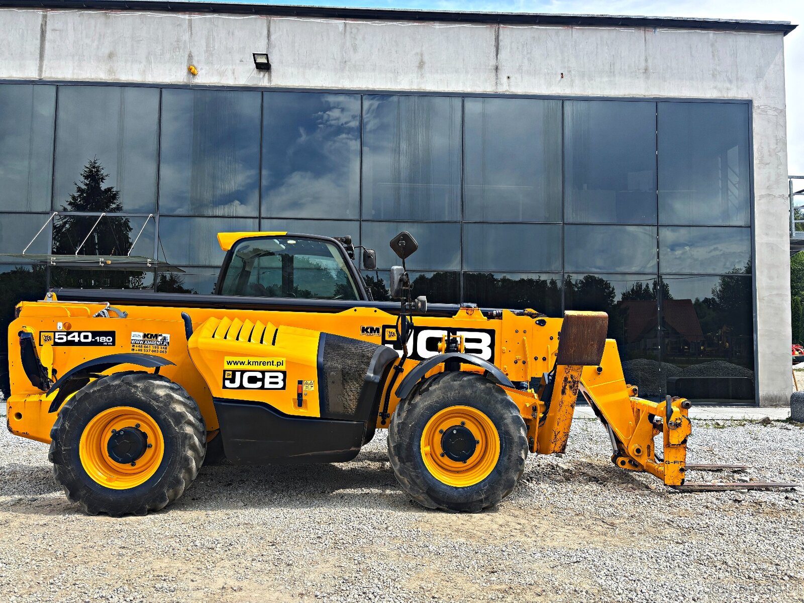 JCB 540-180 ŁADOWARKA TELESKOPOWA 2018R. MTH:1870 | JCB 53 - 2