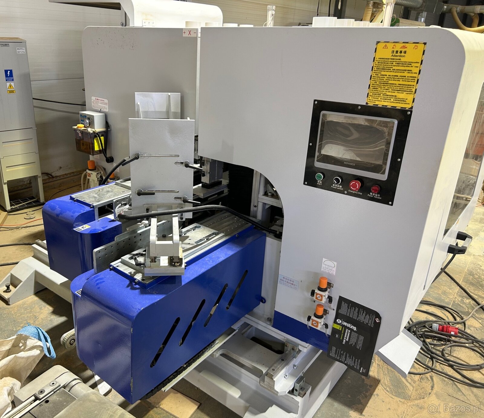 NOWA czopiarka dwustronna do podłóg - jodełki - 2