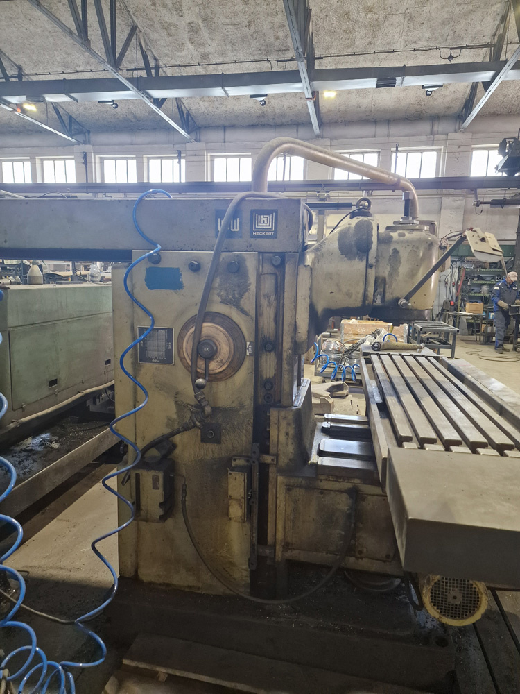 Frezarka konsolowa HECKERT, typ FW 400 2/PS - 2