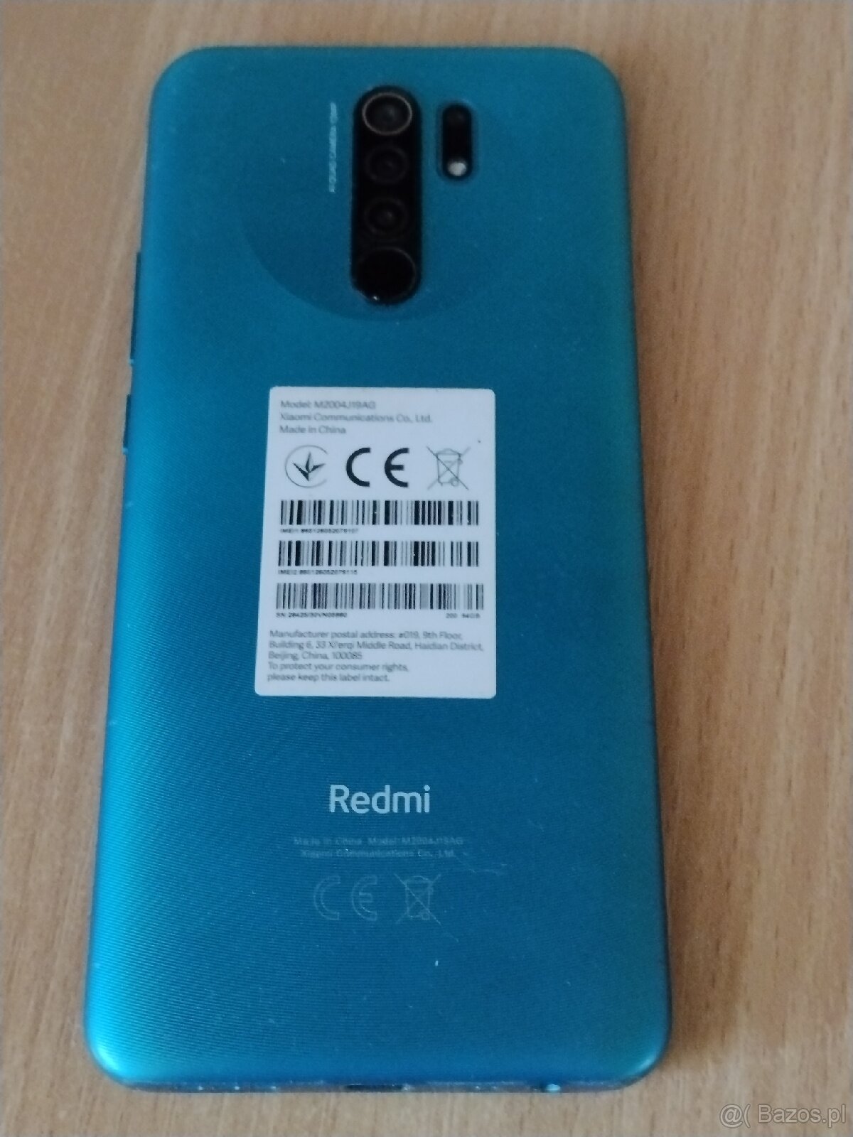 Xiaomi Redmi 9 64 GB ocean green Android 11 smartfon - 2