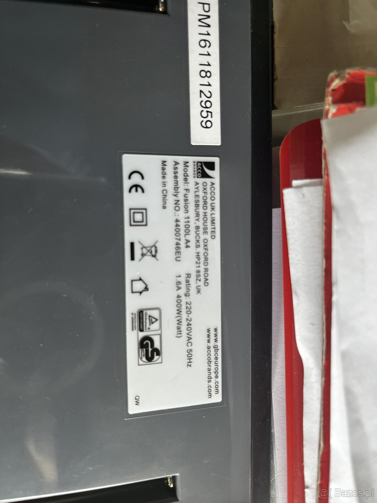 Sprzedam laminator FUSION 1100L GBC - 2