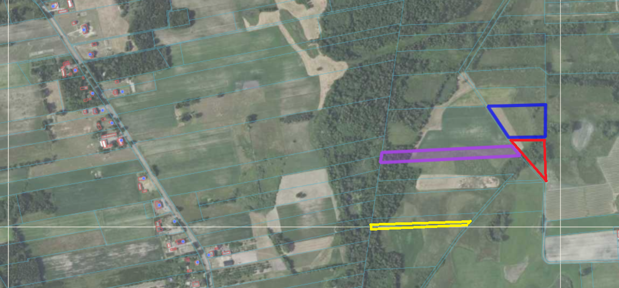 Sprzedam 6 działek rolnych, pow. 3,39 ha Garbatówka Kol. - 2