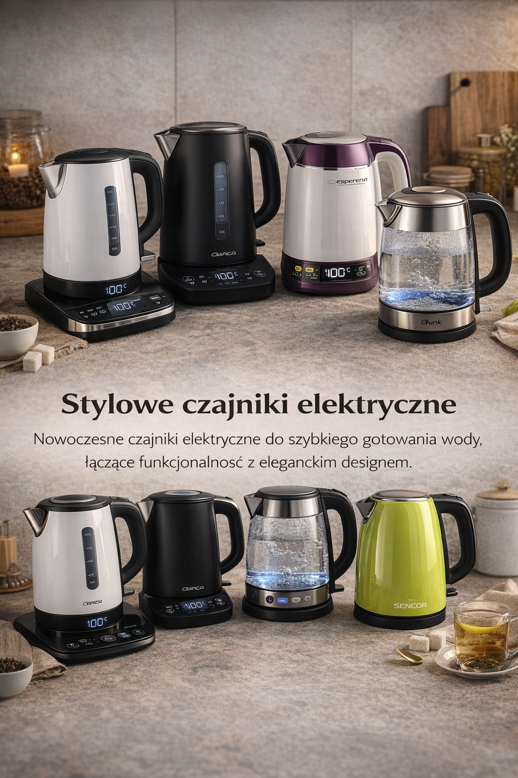 CZAJNIKI ELEKTRYCZNE DO WODY - 2