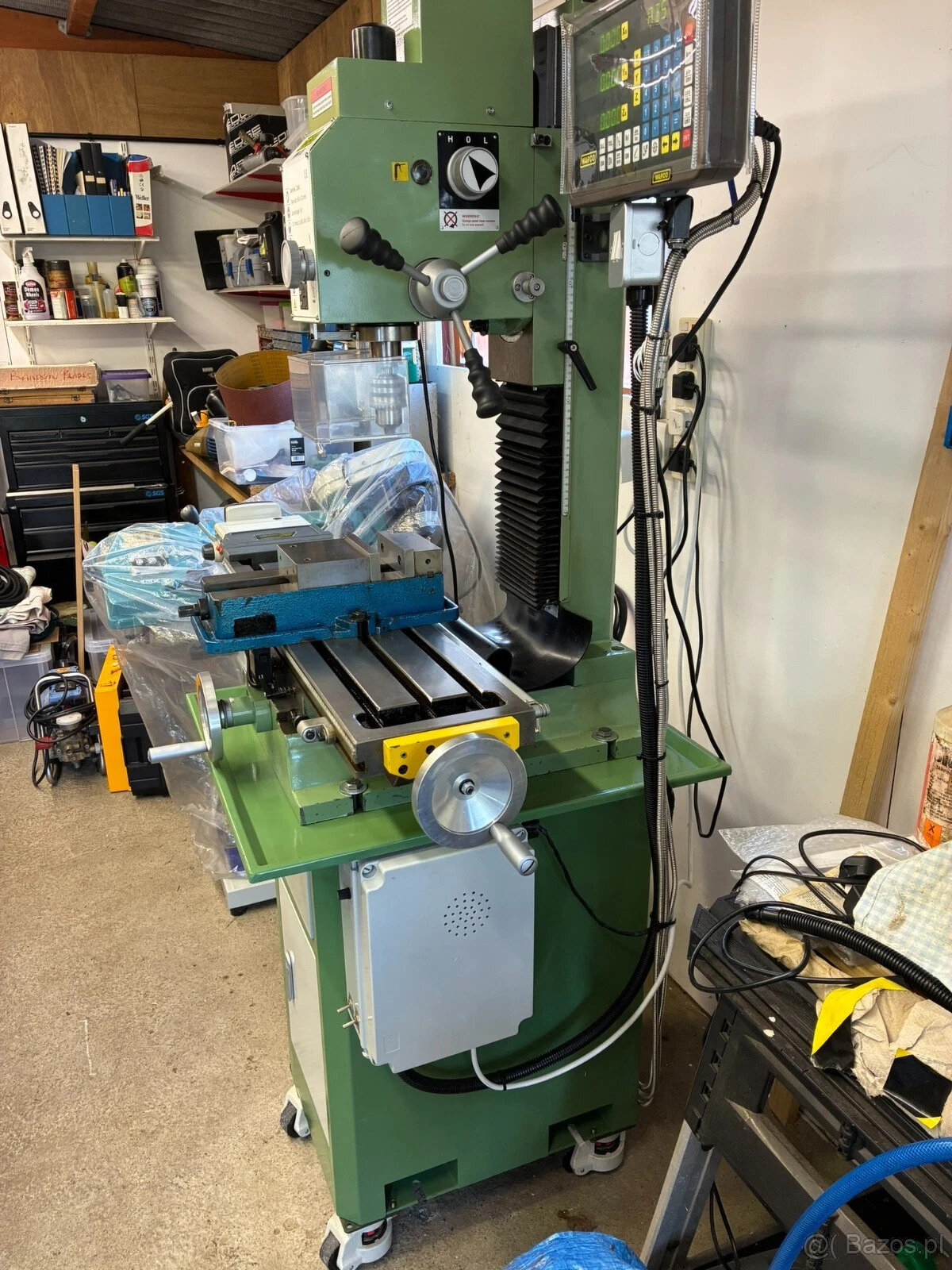 Frezarka Warco WM18 - wrzeciono R8 - 2