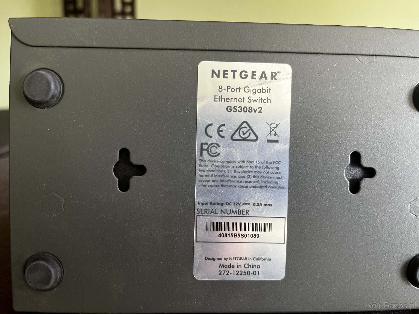 Sprzedam switch NetGer GS 308v2 - 2