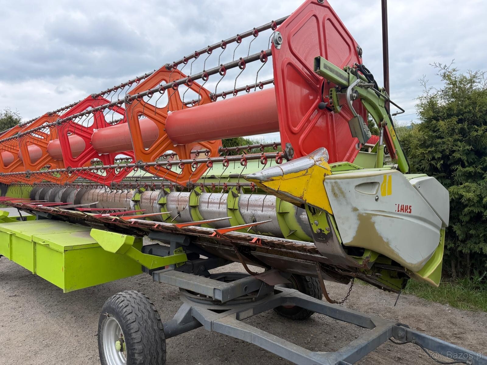 Kombajn zbożowy Claas Lexion 550 heder V750 sprowadzony rok - 2