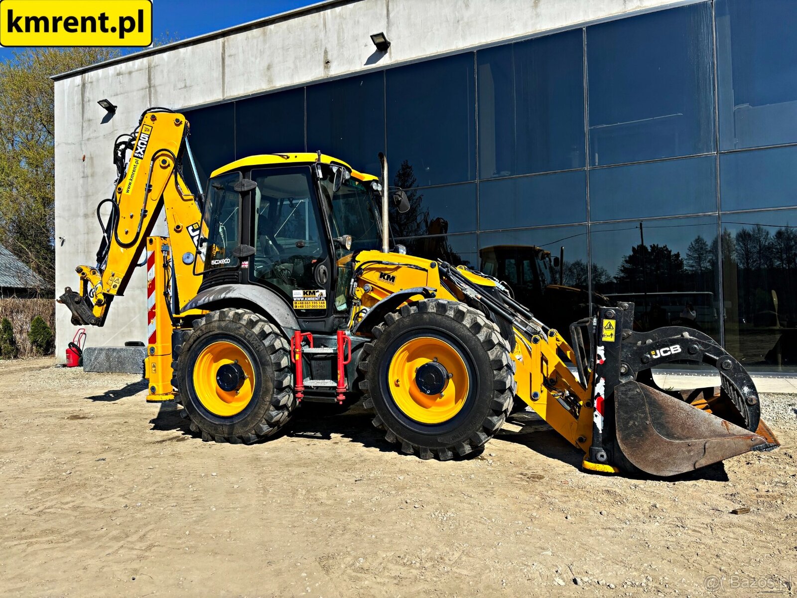 JCB 4CX KOPARKO-ŁADOWARKA. 2013R - 2