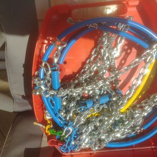 Łancuchy śniegowe Konig roz..40 ogniwo lancucha 12 mm - 2