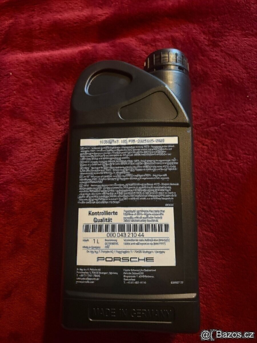 Oryginalny olej Porsche 00004321044 - 2