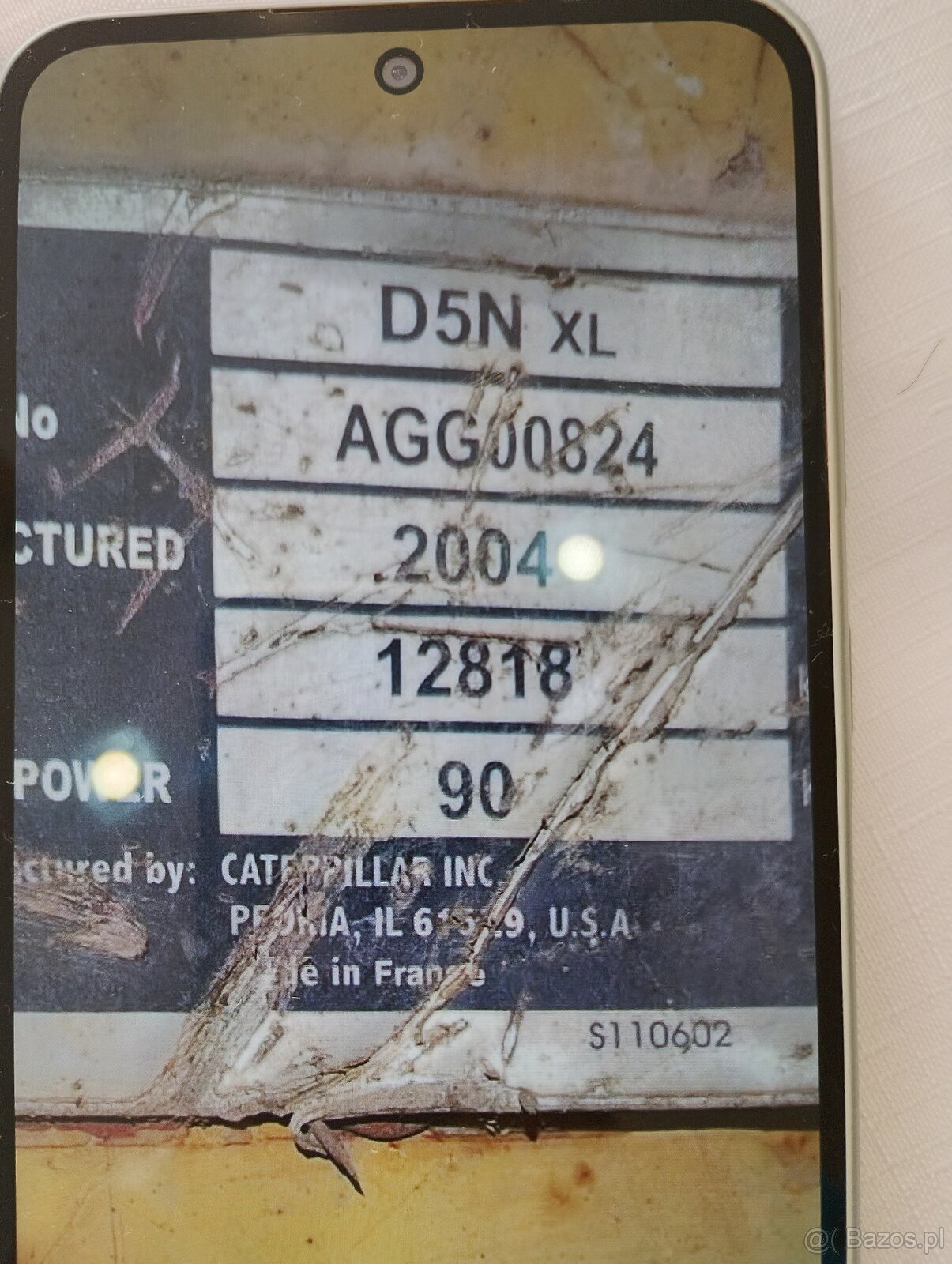 Sprzedam Uszkodzoną spycharkę CAT D5 - 2