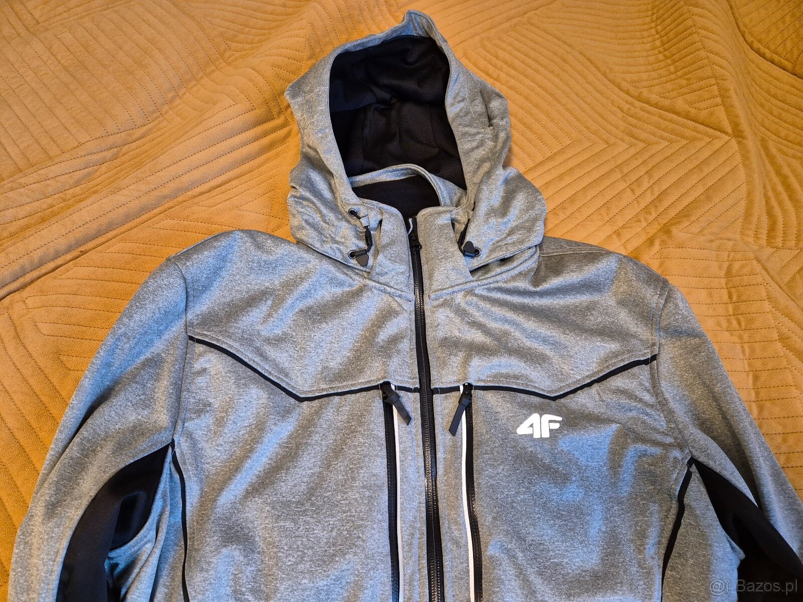 Męska kurtka softshell 4F H4L18-SFM005 Szara XL - Nowa - 2