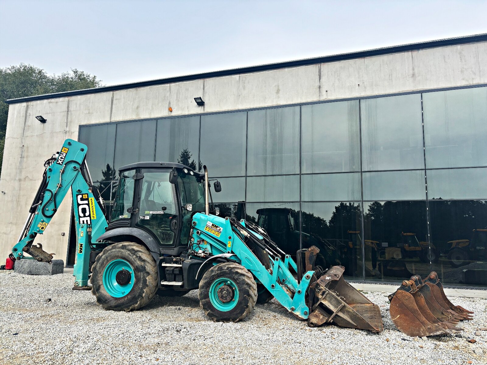 JCB 3CX KOPARKO-ŁADOWARKA 2017R | CAT 428 432 CASE 590 580 N - 2
