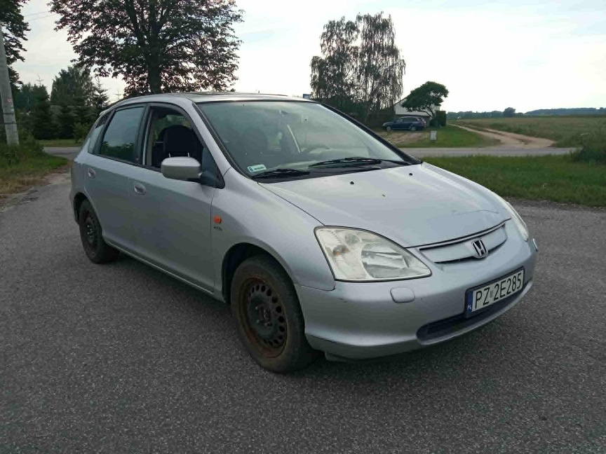 Honda civic 1.6 vtec szyberdach waŻne oc i pt klimatyzacja - 2