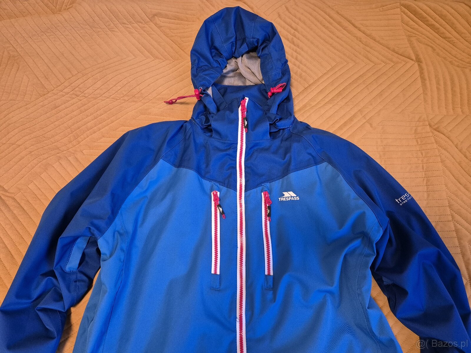 Męska kurtka przeciwdeszczowa Trespass Boone Jasnoniebieska - 2