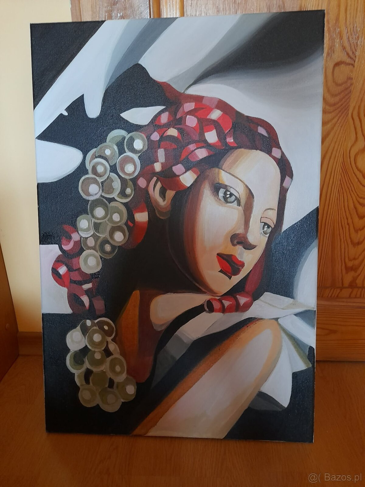 Sprzedam obraz Tamara Łempicka- Kobieta z winogronami - 2