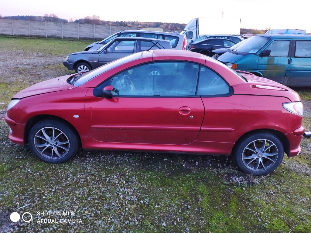 Peugeot 206 CC 1.6 benzyna, 2002 r., części - 2