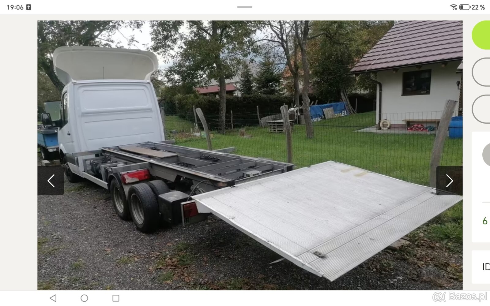 Sprinter 518 mini ťahač 3 napravy - 2