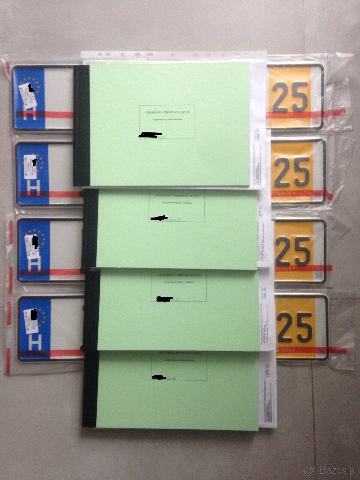 TABLICE REJESTRACYJNE TRANSPORTOWE PROFESJONALNE EU2025/2026 - 2