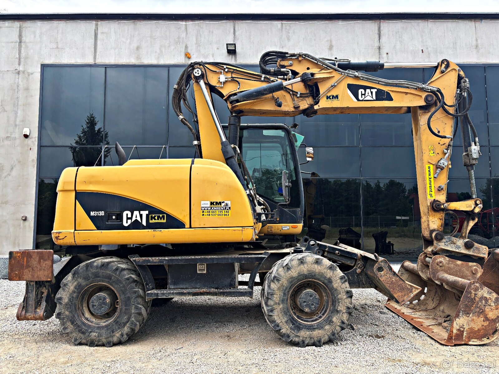 Caterpillar M 313 D KOPARKA KOŁOWA 2014R | CAT M313D, JCB JS - 2
