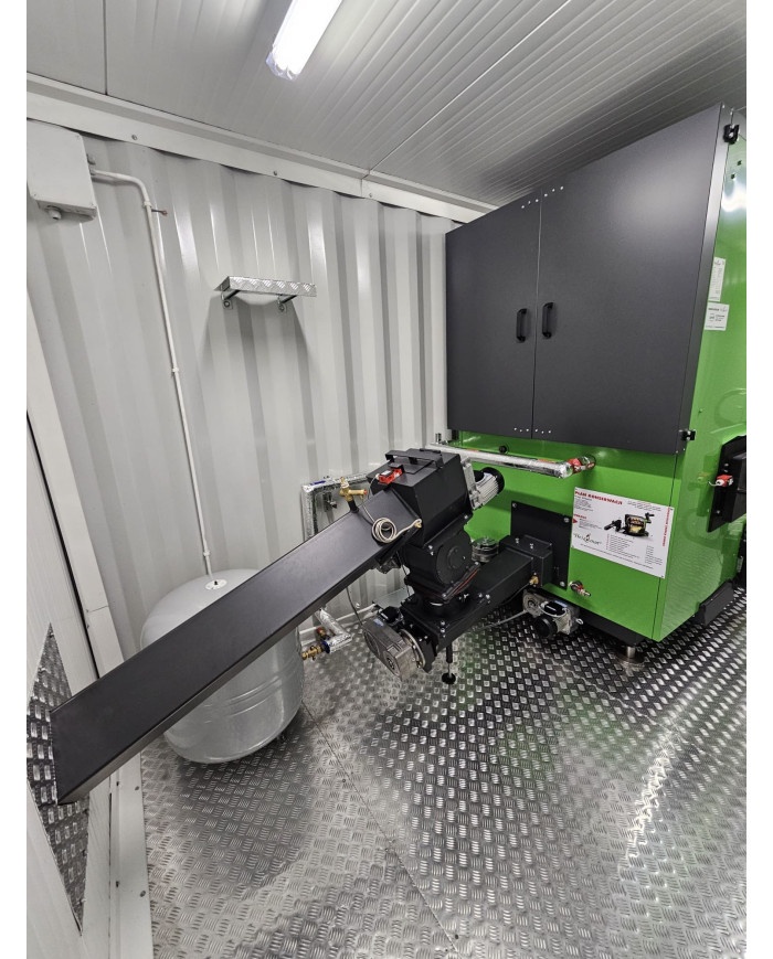 Heizomat kotłownia na biomasę RA 500P 40HC – moc do 499 kW, - 2