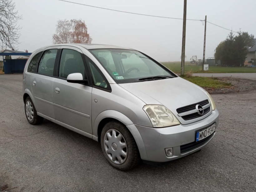 OPEL MERIVA 1.6 BENZYNA HAK DŁUGI PT SZYBERDACHY KLIMA - 2