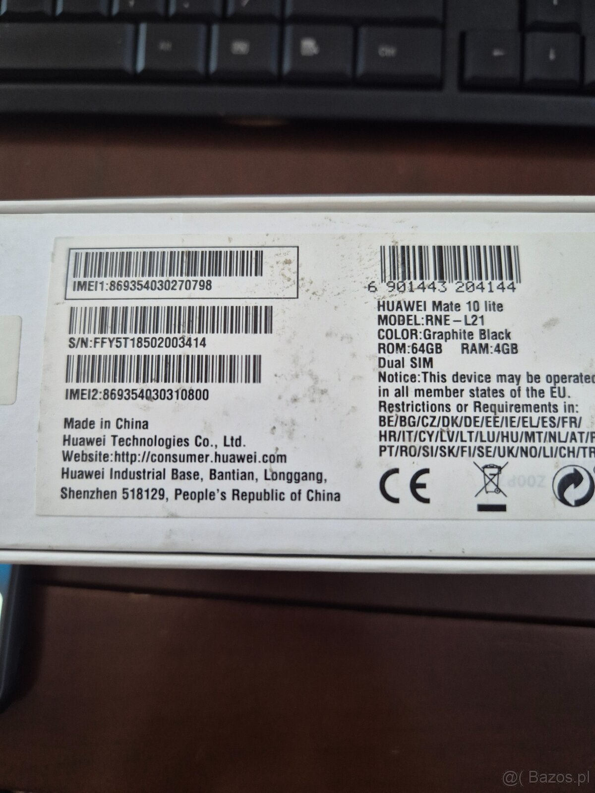 Sprzedam telefon komórkowy HUAWEI MATE 10 lite (2) - 2