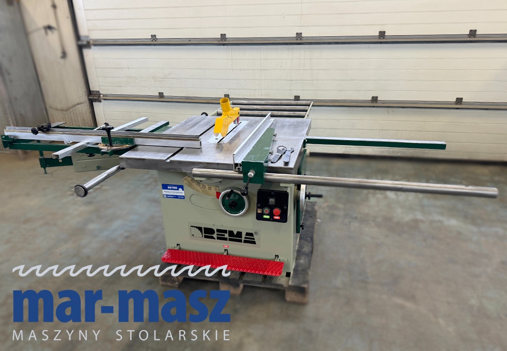 Piła tarczowa z wózkiem pilarka REMA DMLA-35 - 2