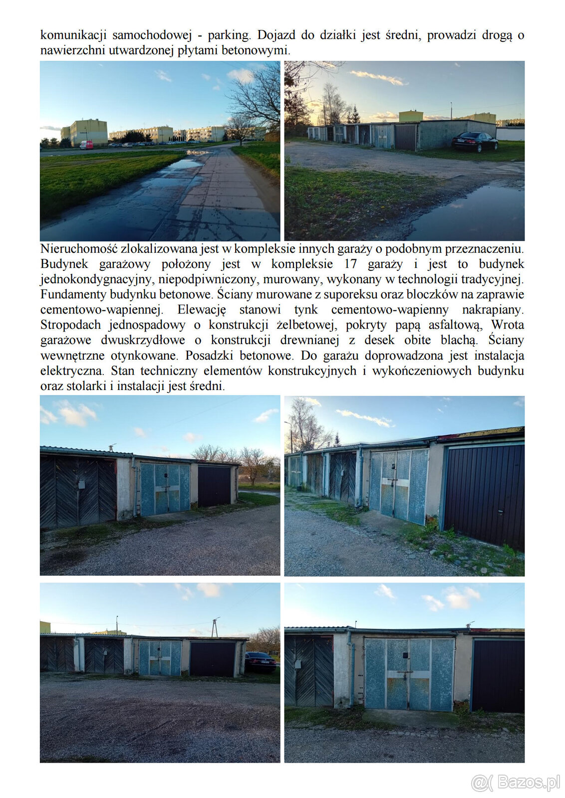 Syndyk sprzeda garaż w Bisztynku - 2