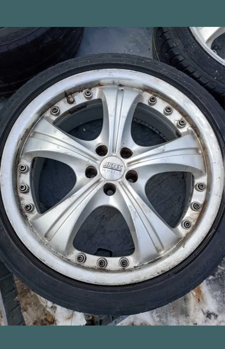 Alufelgi R18 5x100 VW audi a3 - 2