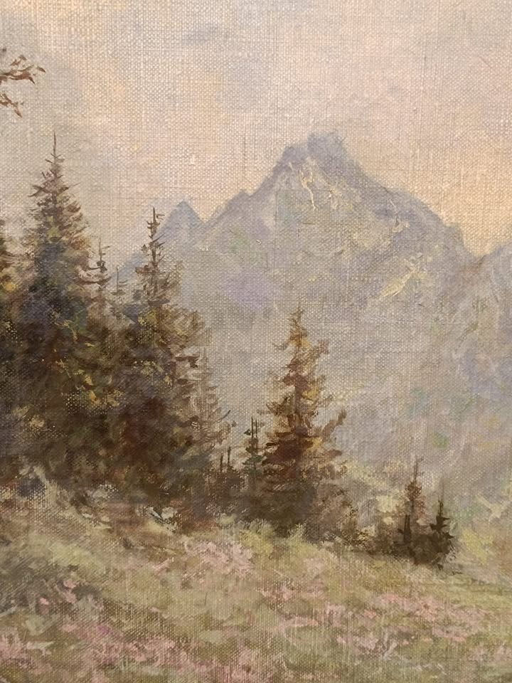 Malarstwo - Kottner, Tatry Wysokie olej na płótnie - 2