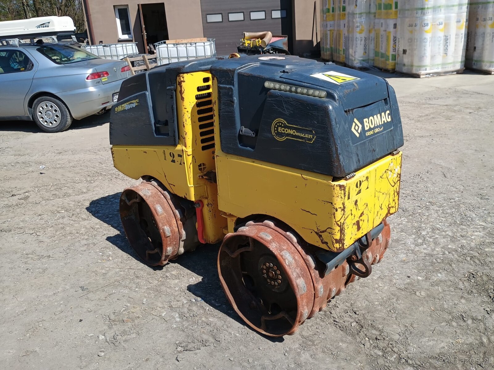 Walec okołkowany Bomag BMP 8500 - 2