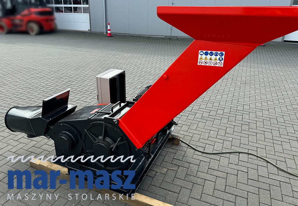 Rębak / Rozdrabniacz do drewna ERJO typ 165 SN z młynkiem - 2