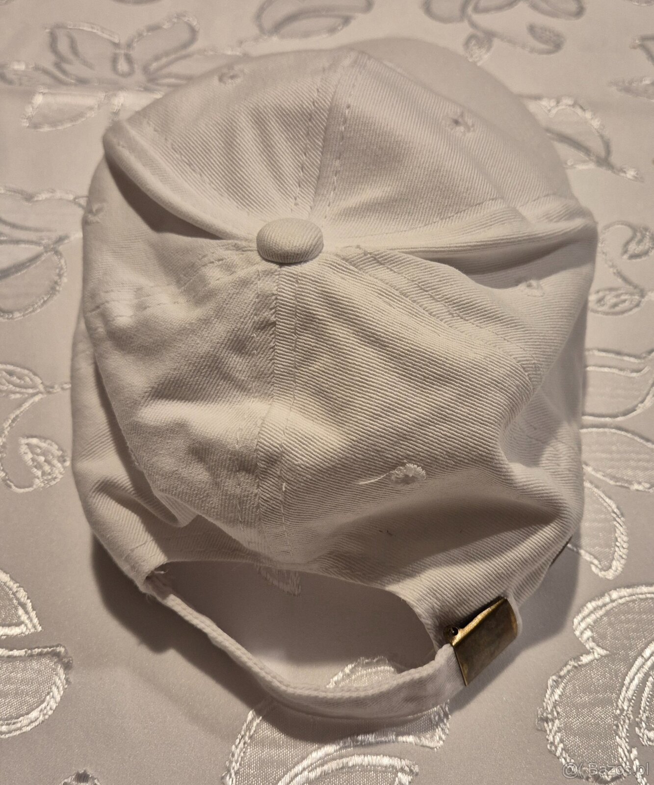 Tommy Hilfiger czapka z daszkiem biała - 2