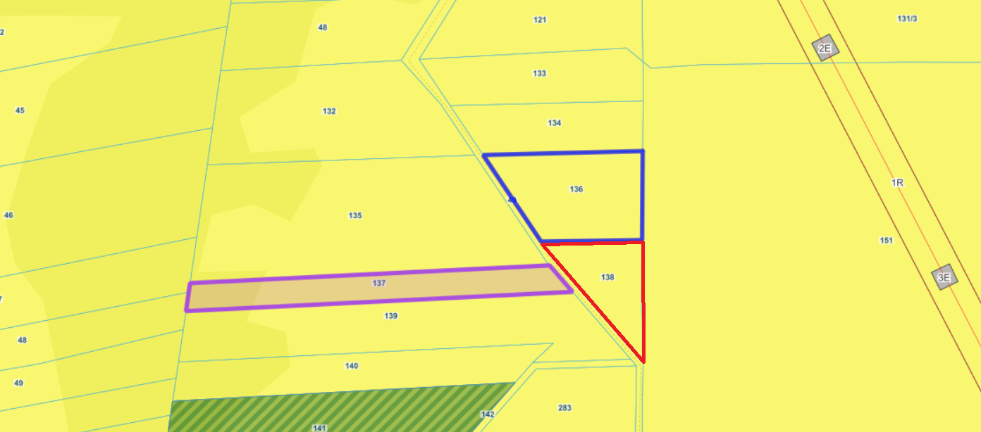 Sprzedam 3 działki rolne, 2,22 ha, Garbatówka Kolonia - 2